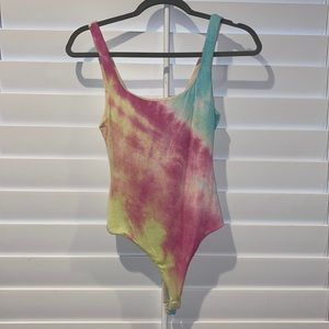 ASTR Tie Dye Bodysuit